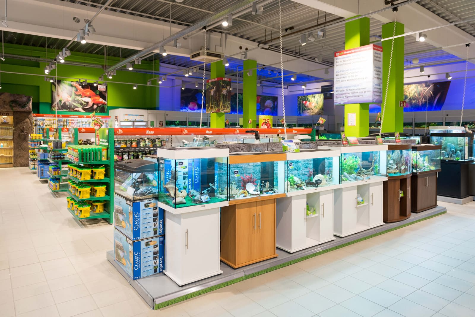 Google Business View Panoramarundgang im Fressnapf XXL Tiermarkt